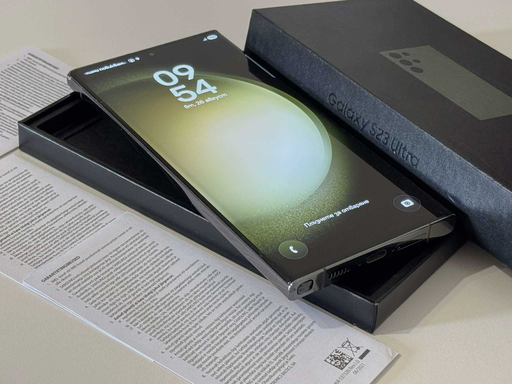 Бартер! Samsung Galaxy S23 Ultra 512/12GB Green (Зелен)