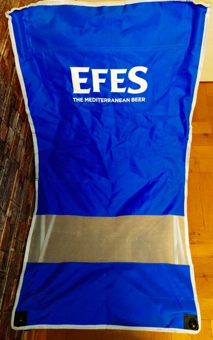 Сгъваем плажен шезлонг EFES, с подвижна възглавничка