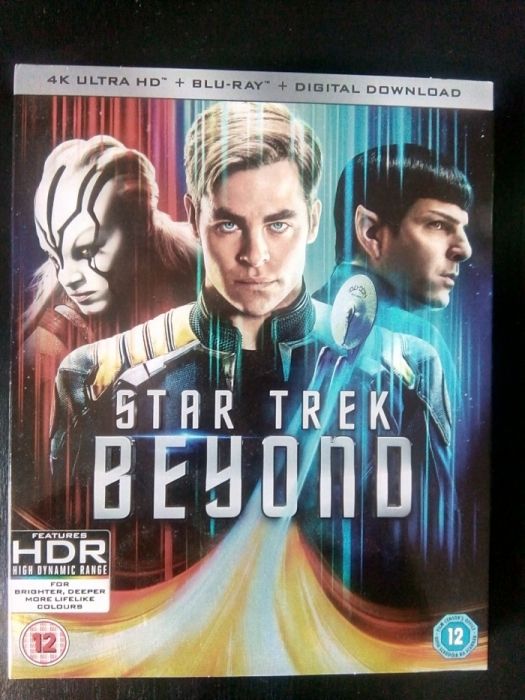 Supracoperta Blu ray 4K Star Trek Beyond