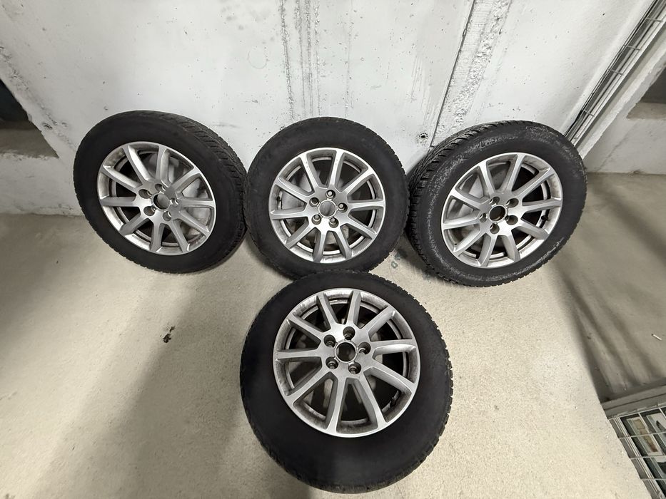 Roti/Jante originale Audi R16 cu cauciucuri de iarna