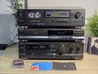 Linie audio TECHNICS, receiver sa-gx130, deck rs-b205, cd player ,hifi
