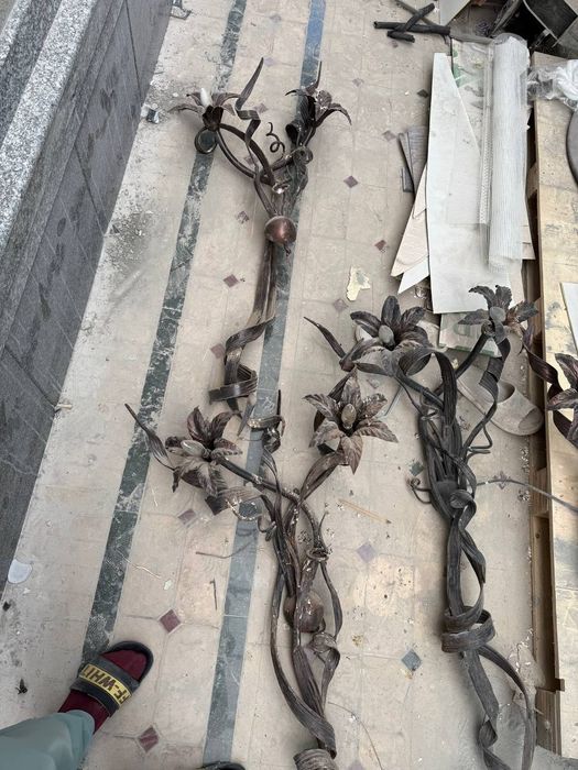 Кованный забор ручной работы