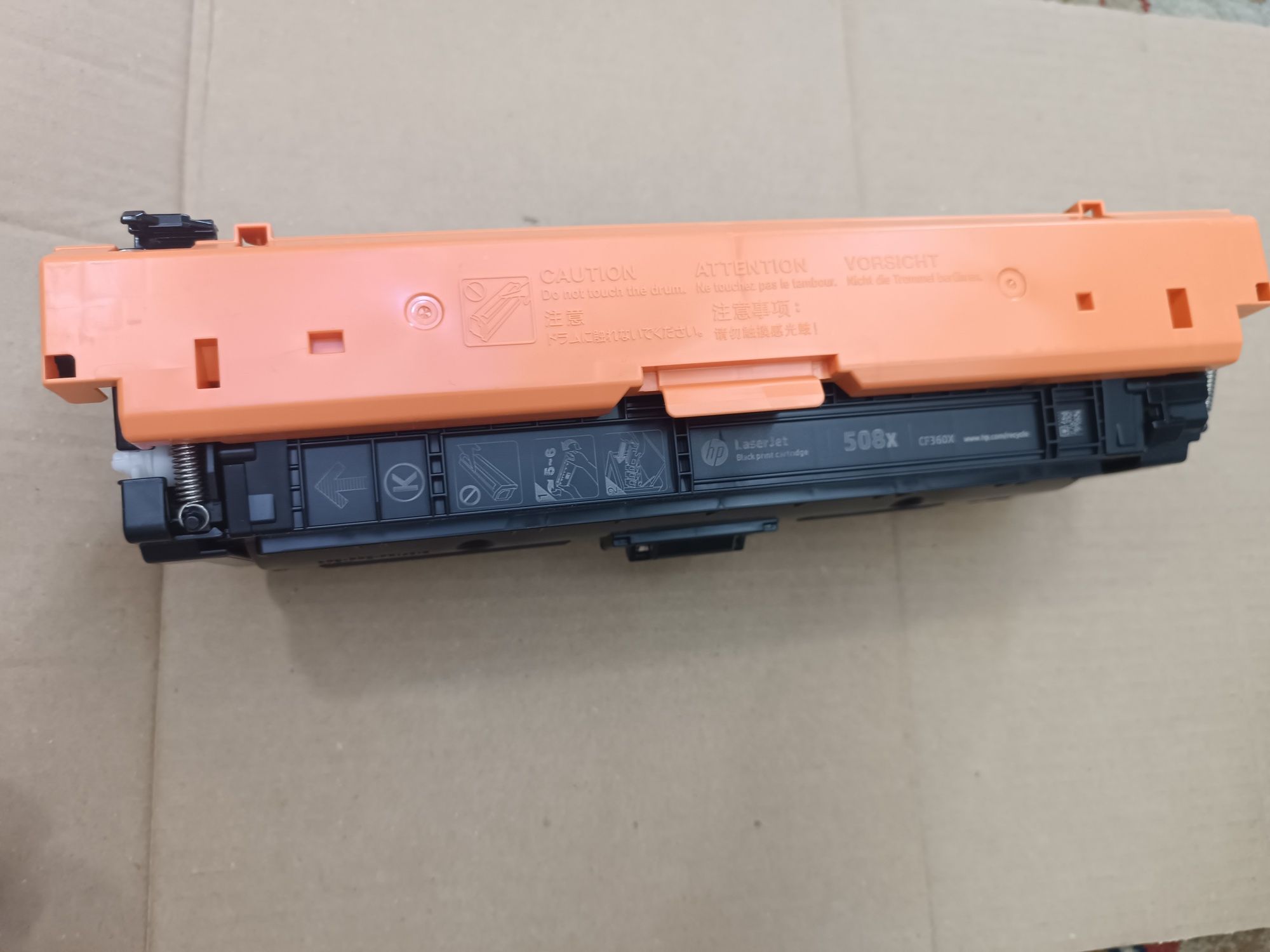 Картридж laserjet 508X. Cf360x. Б/У. Работоспособность неизвестна