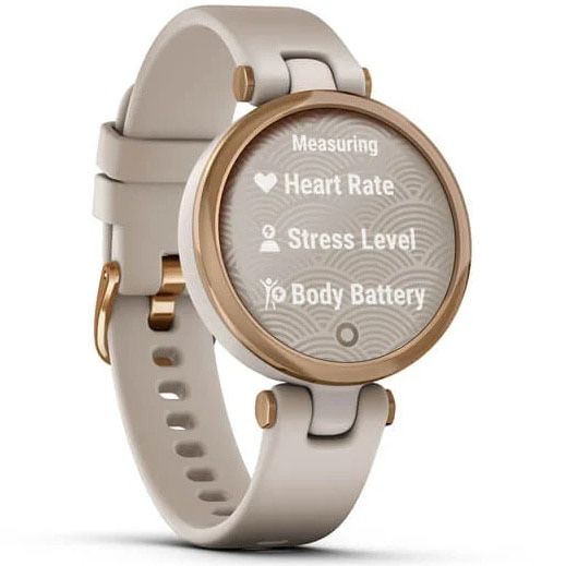 Часовник Smartwatch Garmin LILY, Rose Gold /Light Sand, Силиконова каи