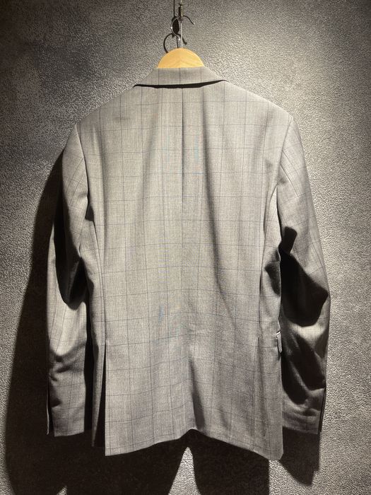 Мъжко сако Selected Homme, размер 46 / 48/ M / L, сиво каре, като ново