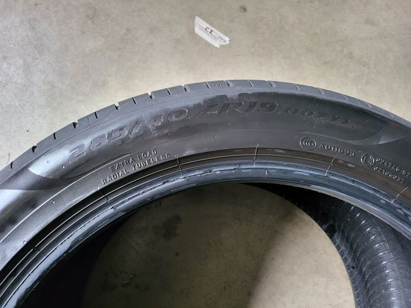 285/40/19 PIRELLI 2бр