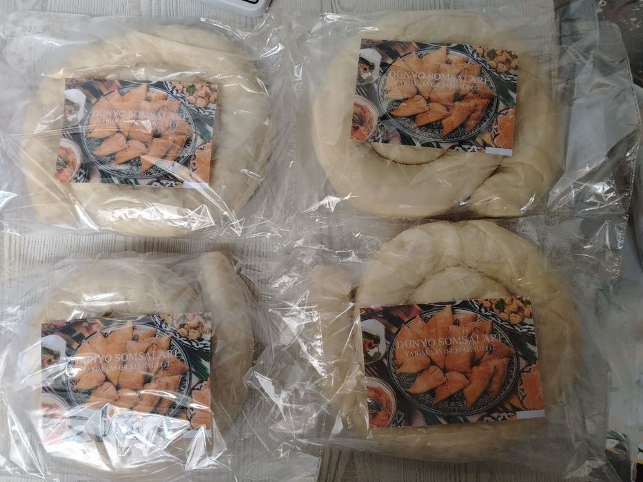 Dunyo somsalari yarim tayyor mahsulod dastafka xizmatidan bor