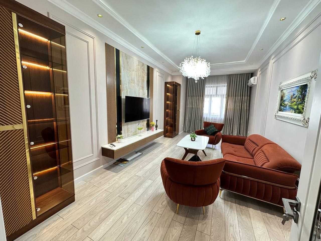 4-комнатная  в ЖК Ренессанс 130 м² Паркентский рынок