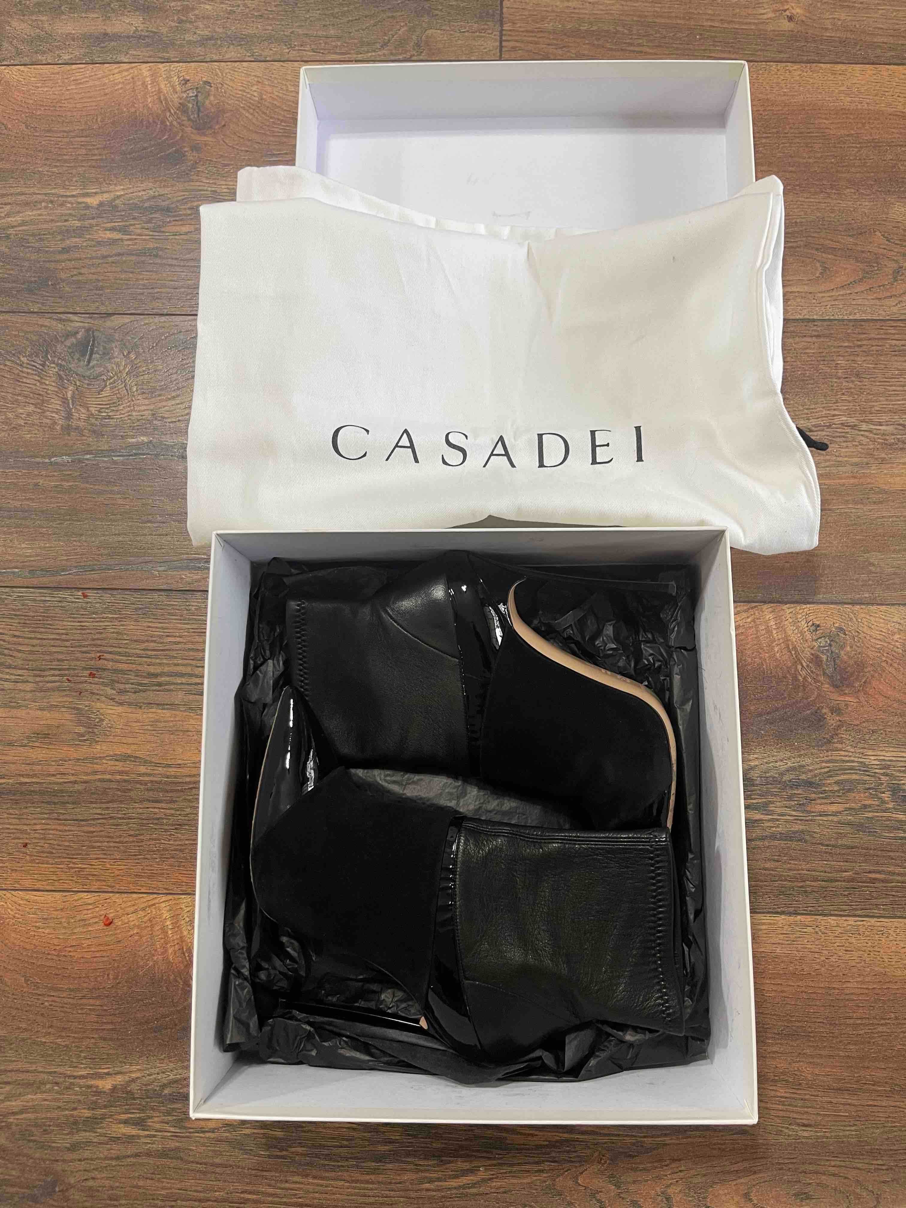 Casadei Боти Tiffany Nero