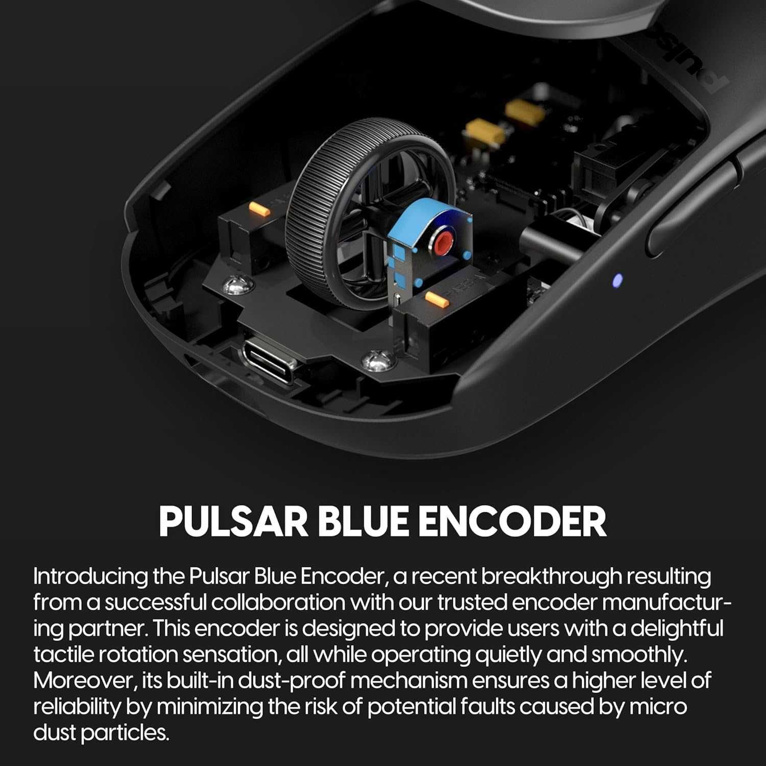 НОВА ! Геймърска мишка Pulsar Wireless X2H from Korea