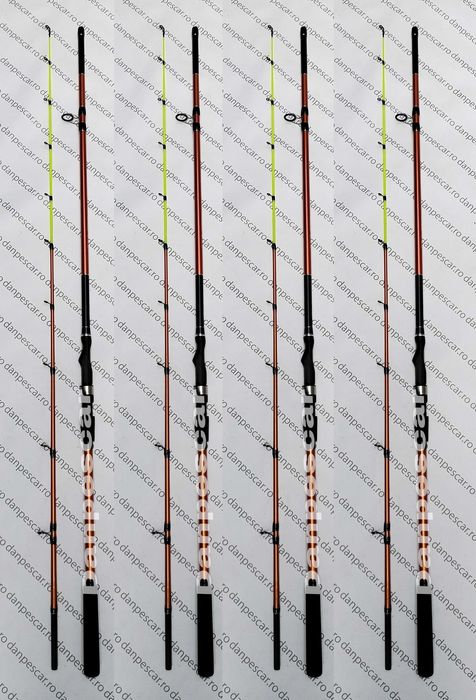 SET 4 Lansete carbon PROFL AQUA RIVER FR Feeder 2,40m ACTIUME 280gr