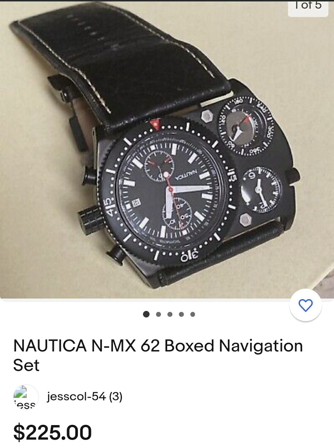 Ceas Nautica N-Mx 62 Navigation