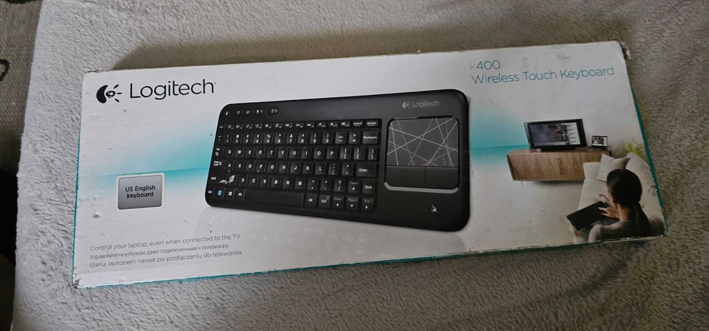 Tastatura Logitech k400, Wireless