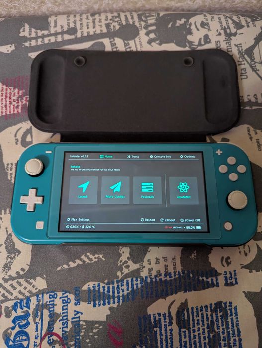 Nintendo switch lite прошитый