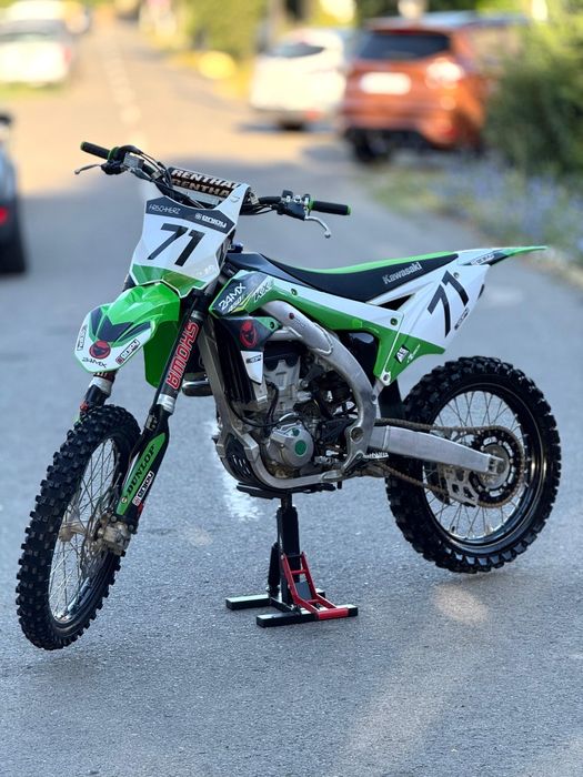 Vând Kawasaki KXF 450 2018 injecție/Mape/impecabil/Preț:3700€neg!