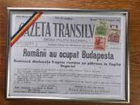 4. Românii au ocupat Budapesta - ziar brașovean din august 1919