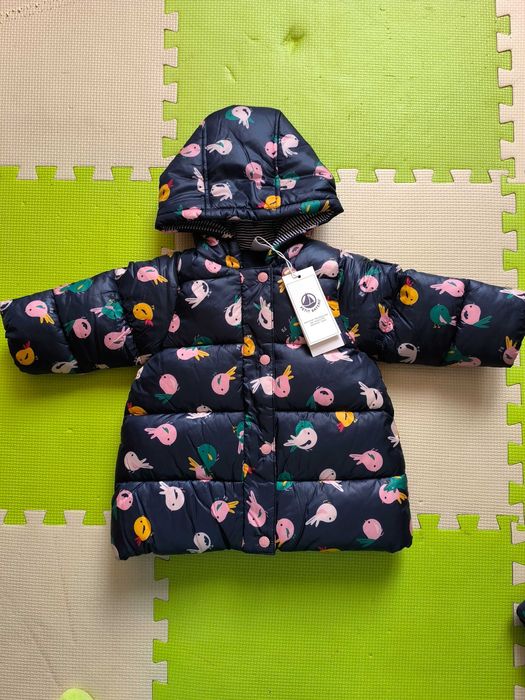 Бебешки зимен гащеризон и яке 74-86 см.