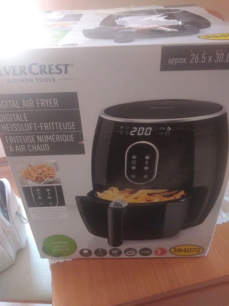 Air Fryer Siilver Crest SHFD 1350W