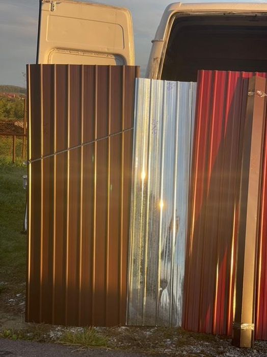 Tablă cutată Colorată