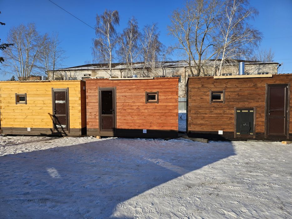 Бани из соснового бруса