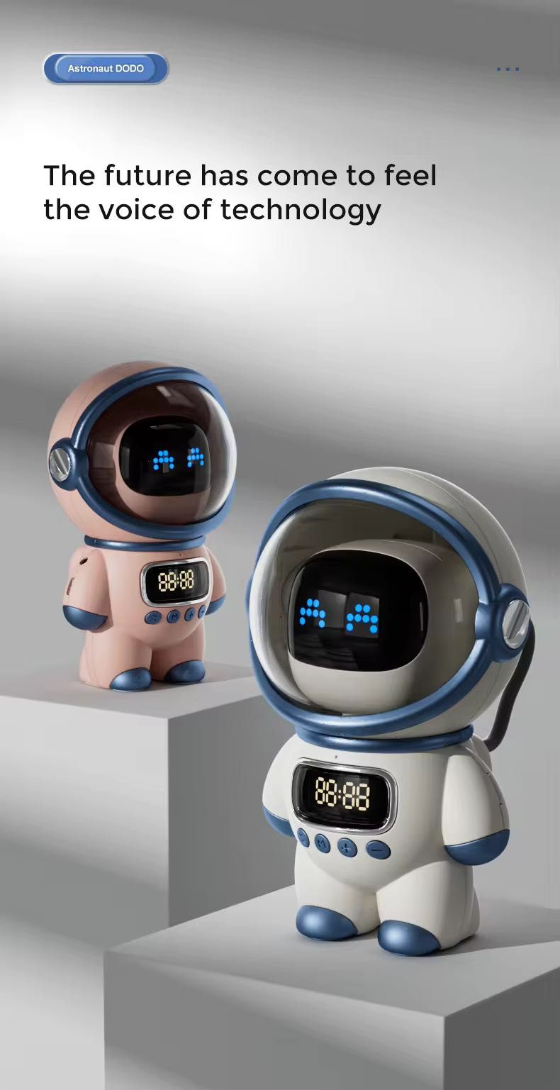 Jucarie speaker Dodo,robot vorbior astronaut  BLUETOOTH, WIFI