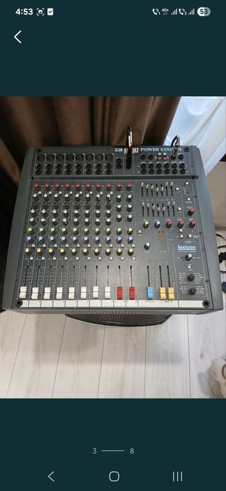 Mixer amplificat 2#350w pe 8 ohmi.