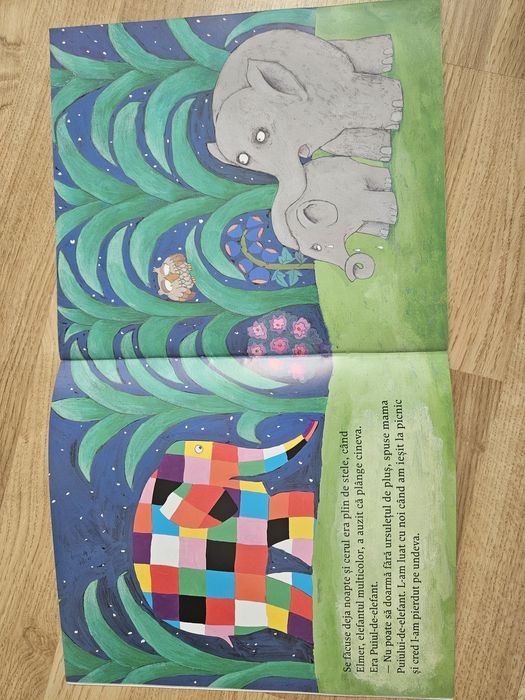 Set cărți Elmer – 22 volume (David McKee, engleză + română)