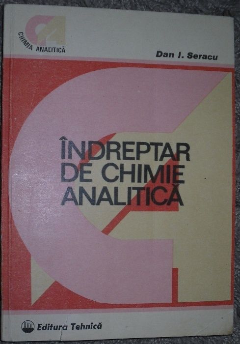 indreptar de chimie analitica seracu