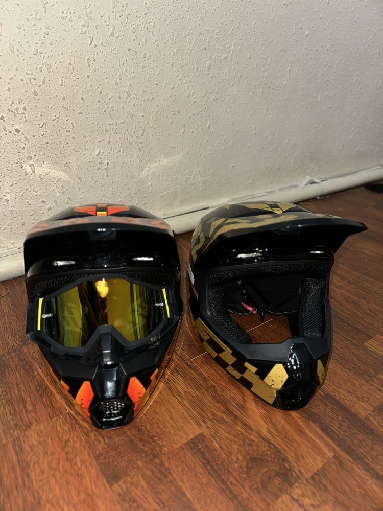 Enduro shlem moto va skuter uchun