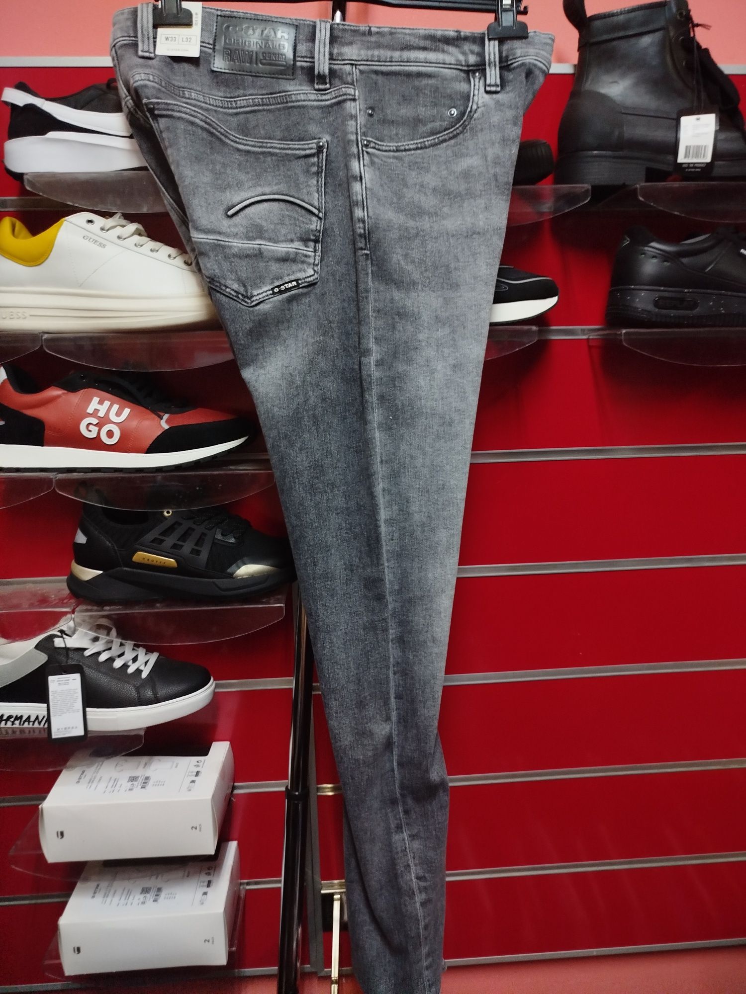 Оригинални дънки G-Star Raw Revend W33 L32 нови мъжки Skinny