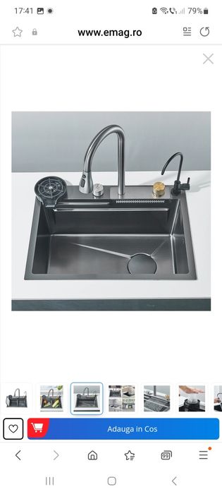 Chiuvetă multifuncțională bucătărie