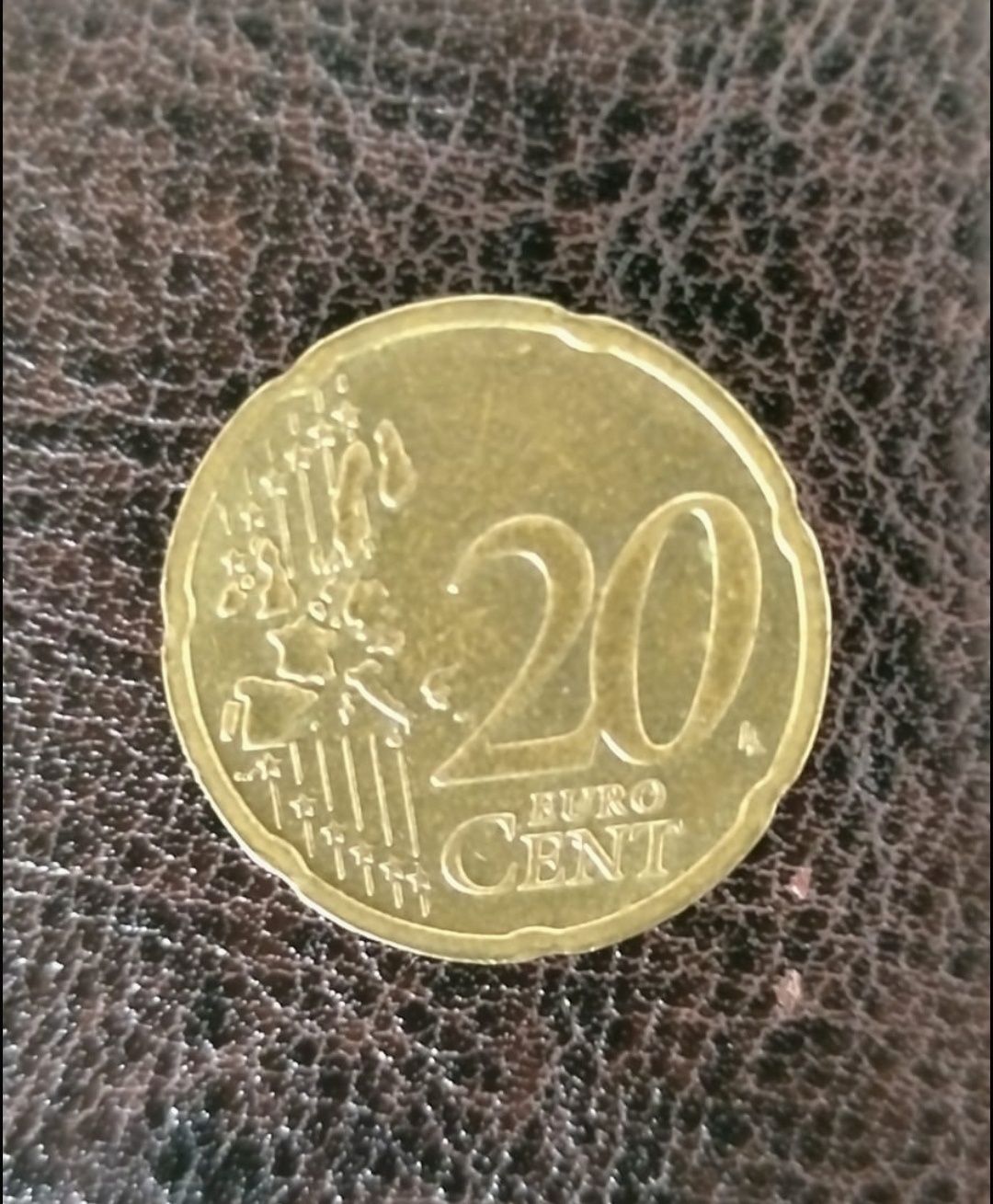 Vand moneda, 20 euro cent, 2004, 100 euro.