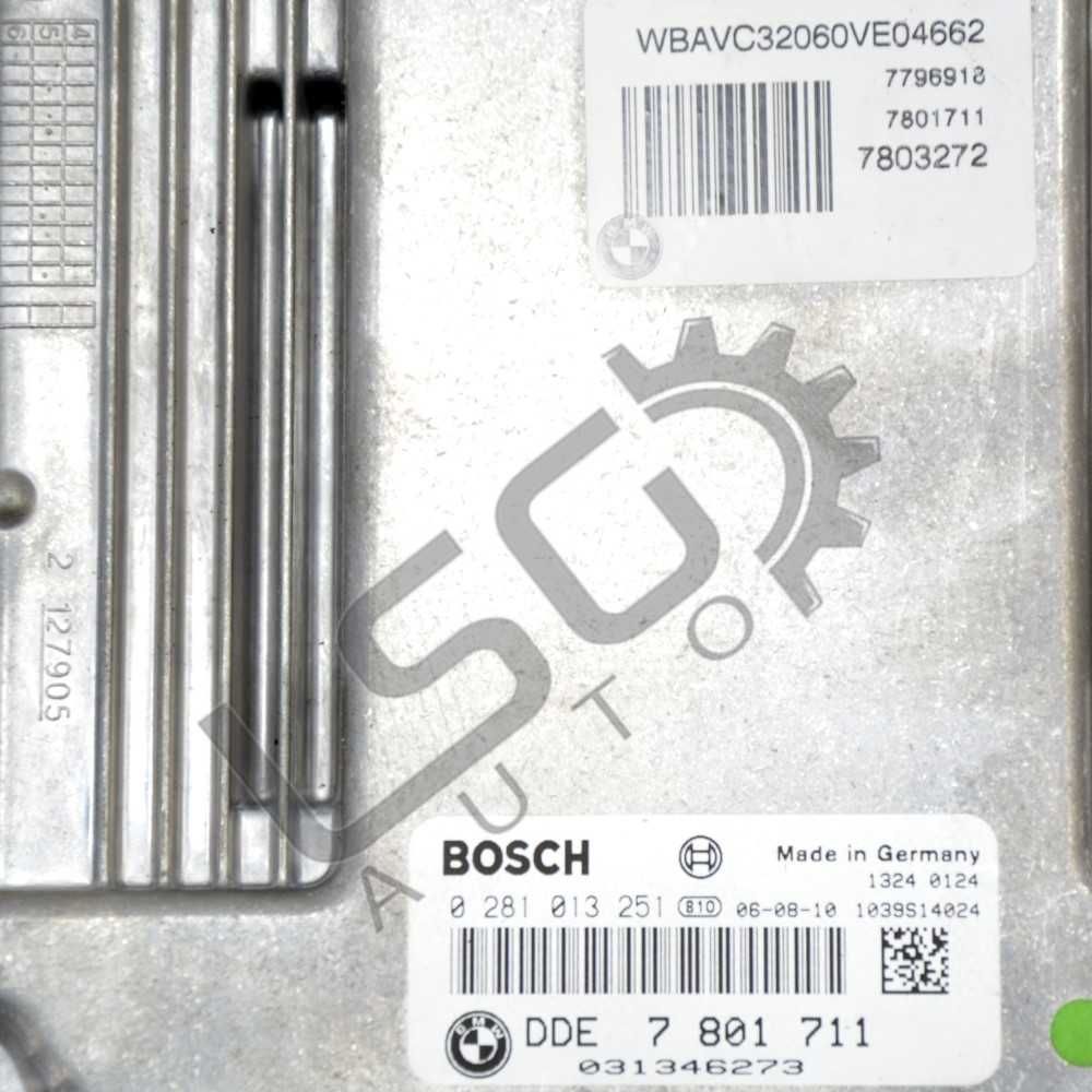 Компютър двигател BMW 3 Series (E90, E91)  B040122N-125 ID:78801