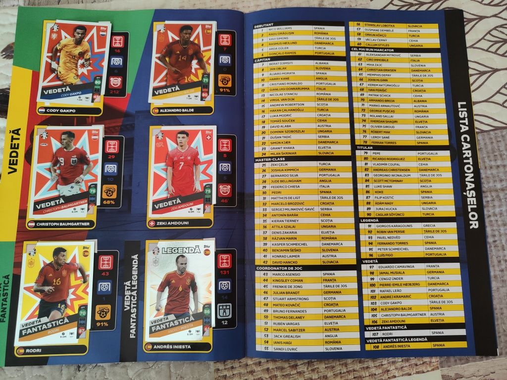Album euro 2024 lidl complet
