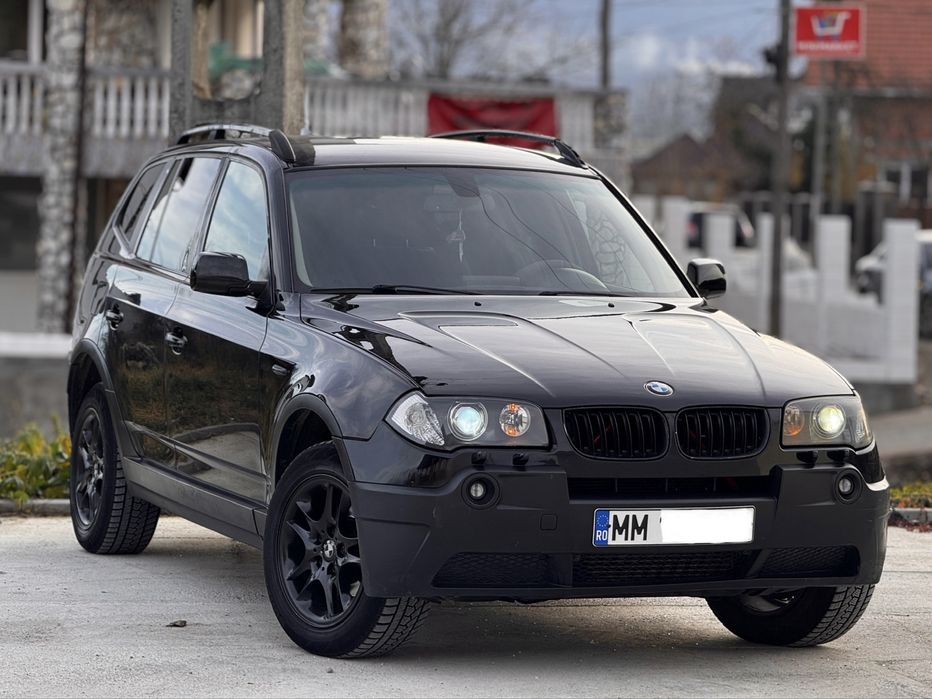 Bmw x3 - 2.0d 150 cp - x drive - volan m - navi mare - faruri xenon