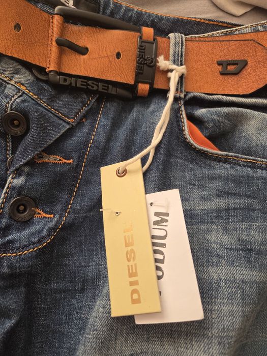 Мъжки дънки DIESEL с колан