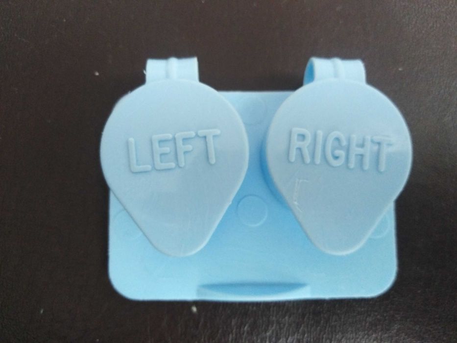 Cutie Pentru Depozitare Lentile De Contact De Culoare Albastru