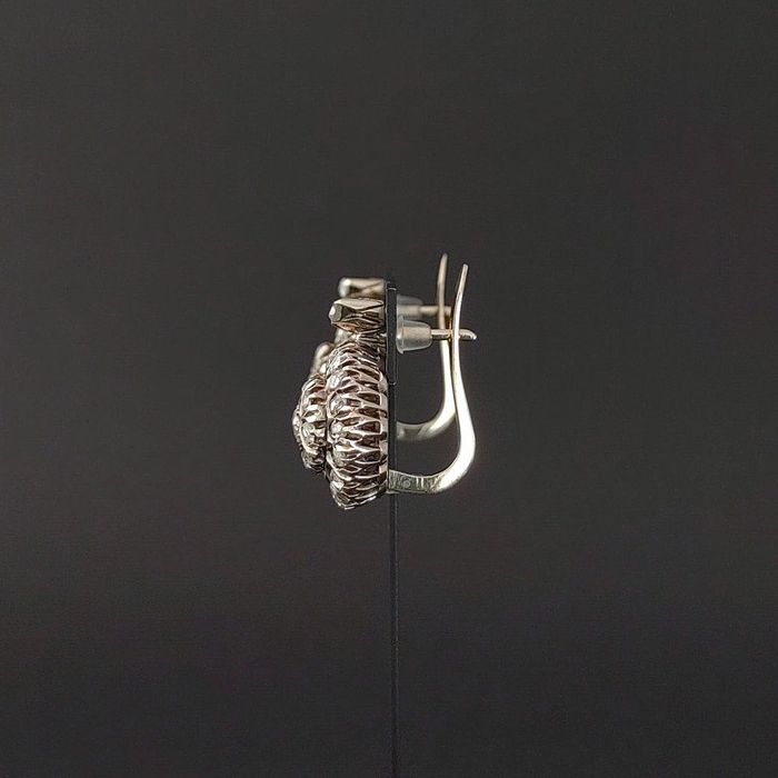 cercei Franta sec. XIX, diamante 1.10 ct, certificat