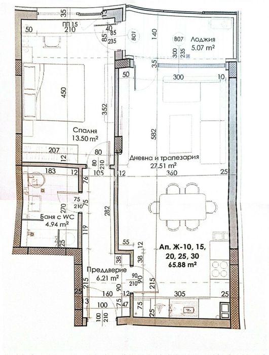 Продава се Двустаен апартамент в Пловдив, Кючук Париж - 80 кв.м за 1437 €/кв.м - Снимка #3