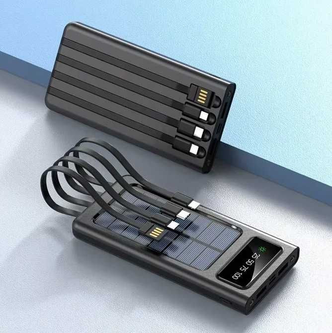 Solar Power Bank Xiaomi 20.000mAh baterie externa solara fast charging