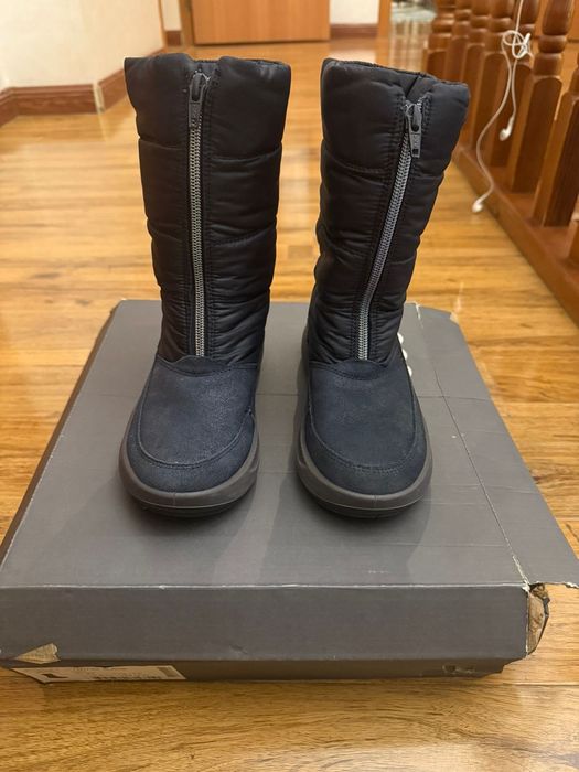 Ecco зимние сапоги на девочек