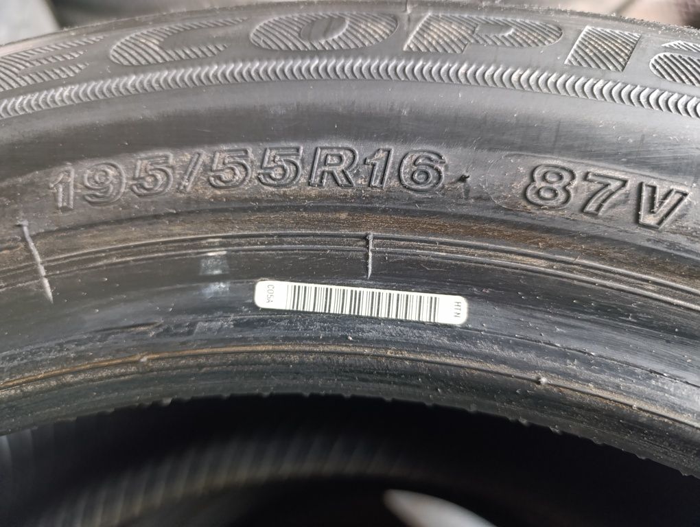Patru anvelope de vara 195 55 16 Bridgestone dot 2021 noi demo