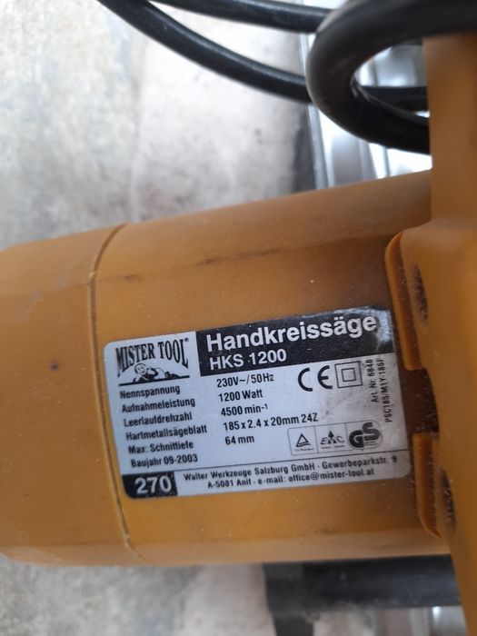 Vând circular de mână