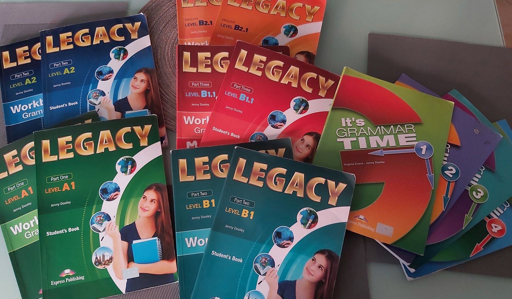 LEGACY учебници английски език 8, 9, 10 клас