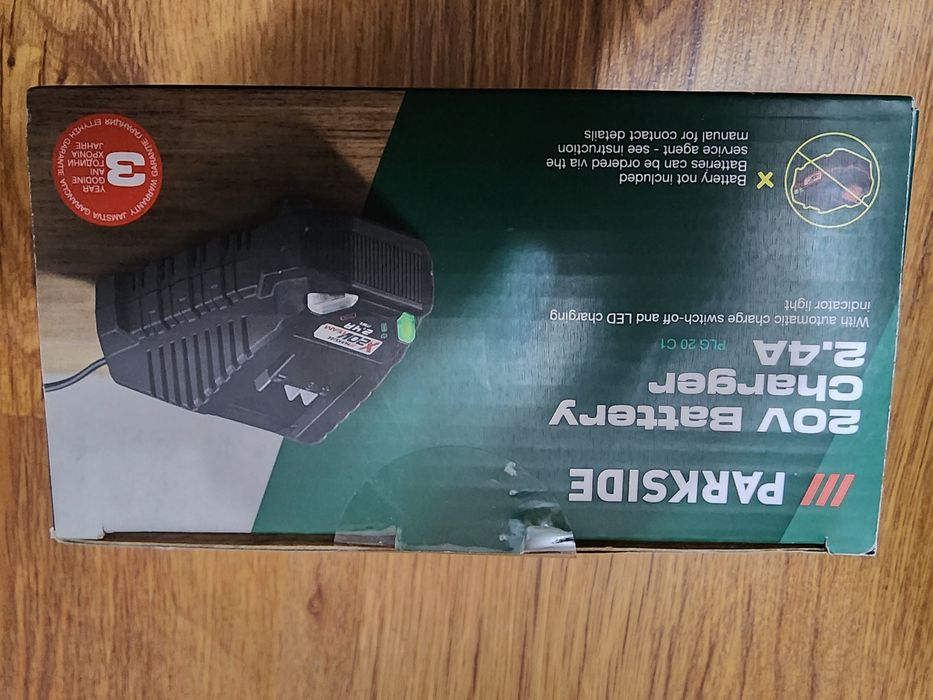 acumulator  parkside 20v 4a