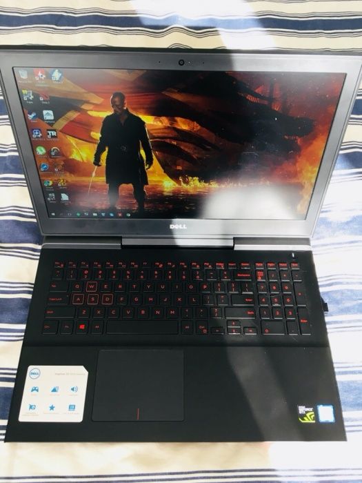 Laptop gaming Dell 7567 4K UHD, i7, GTX1050Ti, 16GBDDR4, SSD+HDD