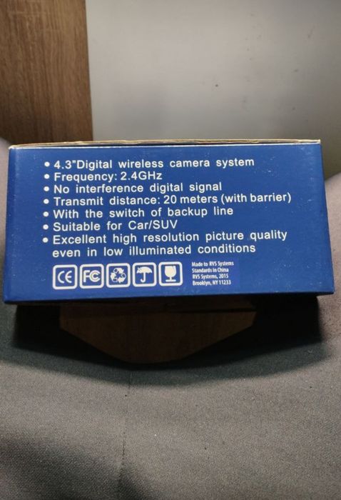 MHCABSR комплект WiFi камера за заден ход с монитор, 4.3-инчов монито