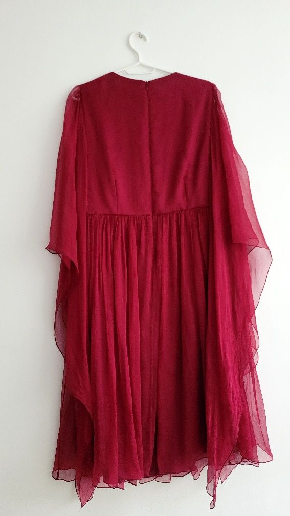Rochie YOKKO din mătase naturală