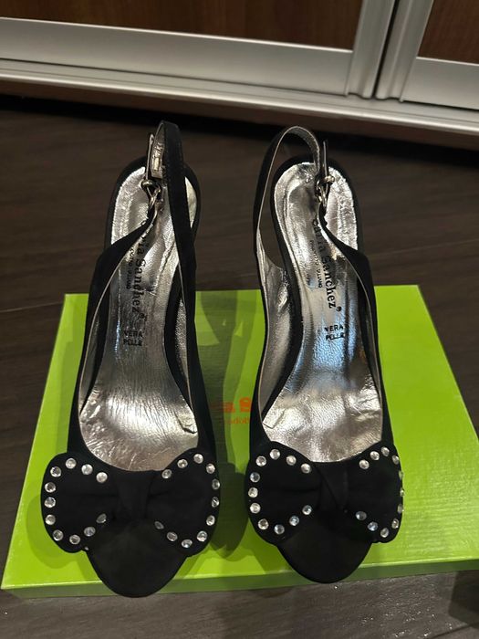 Елегантни Италиански Дамски сандали 38 номер