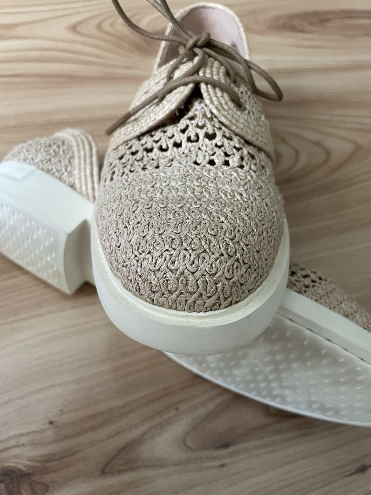 CAMPER Raffia Natural/Нови летни дамски обувки 40
